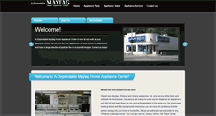 Desktop Screenshot of a-dependableappliance.com